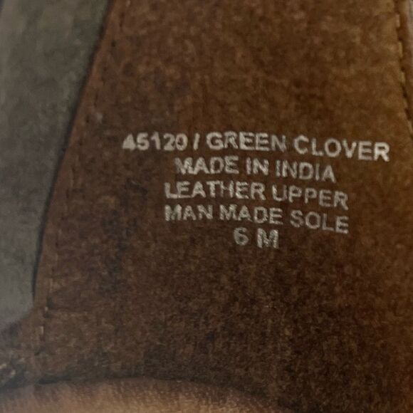 Diba True Women's Green Clover Cushioned Low Wedge Sandal in Taupe. Size 6. New! - Picture 16 of 16